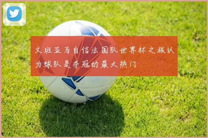 文班亚马自信法国队世界杯之旅认为球队是夺冠的最大热门